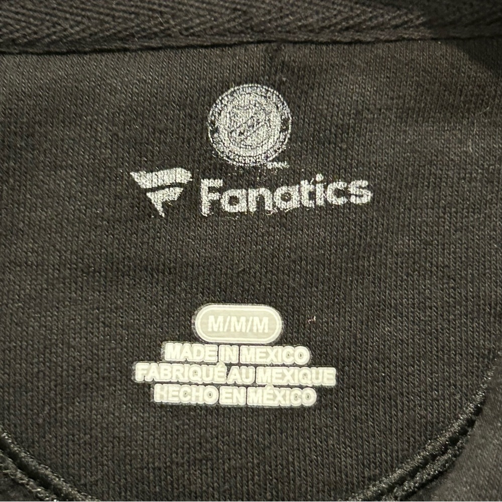 Fanatics Vancouver Canucks Primary Logo Pullover Hoodie Size Medium Black - Picture 3 of 5